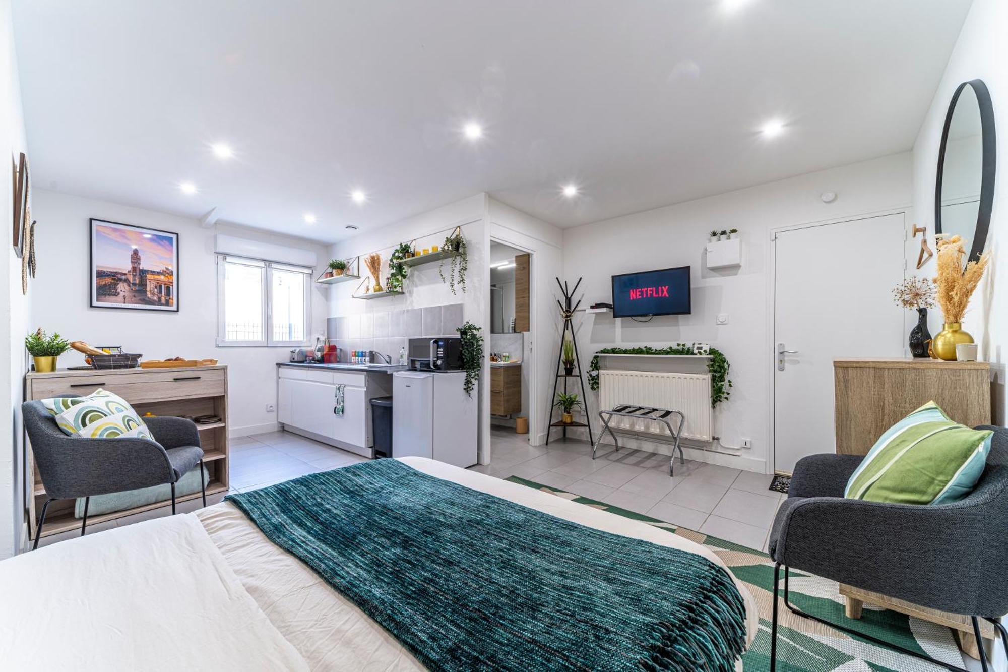 Apartmán Le Cosy - Free Parking - Proche Gares Lille - Netflix - Wifi Mons-en-Baroeul Exteriér fotografie