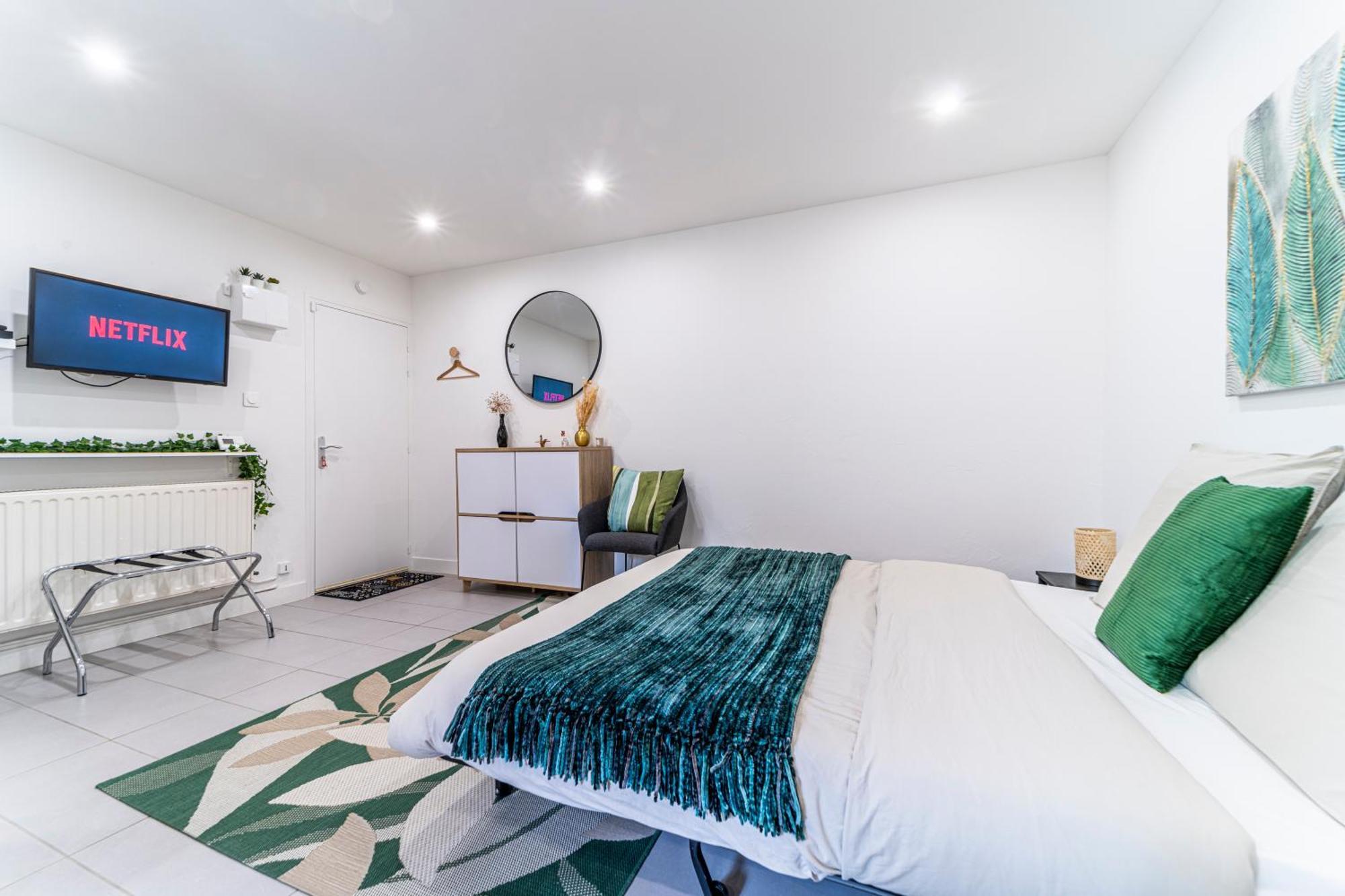 Apartmán Le Cosy - Free Parking - Proche Gares Lille - Netflix - Wifi Mons-en-Baroeul Exteriér fotografie