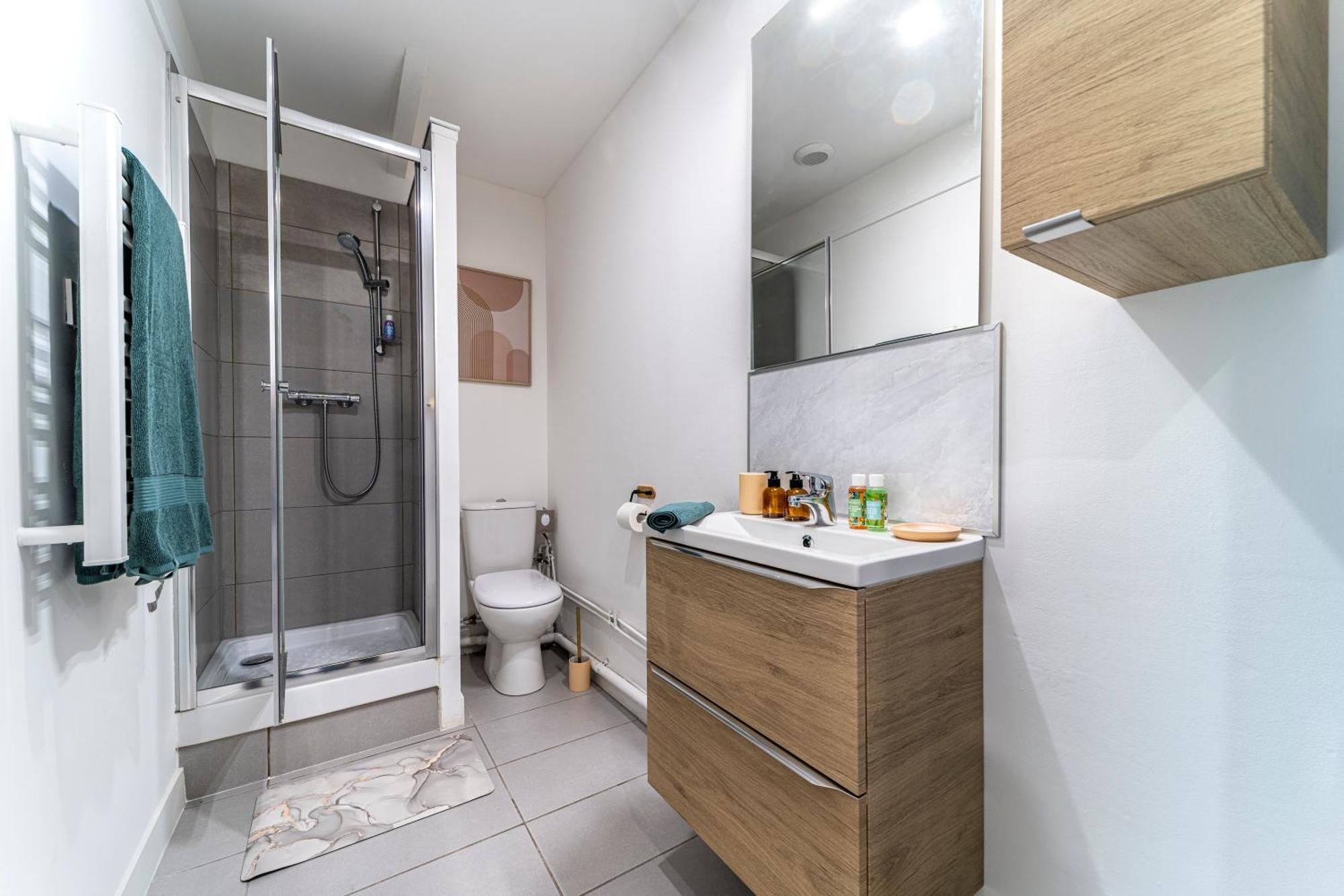 Apartmán Le Cosy - Free Parking - Proche Gares Lille - Netflix - Wifi Mons-en-Baroeul Exteriér fotografie